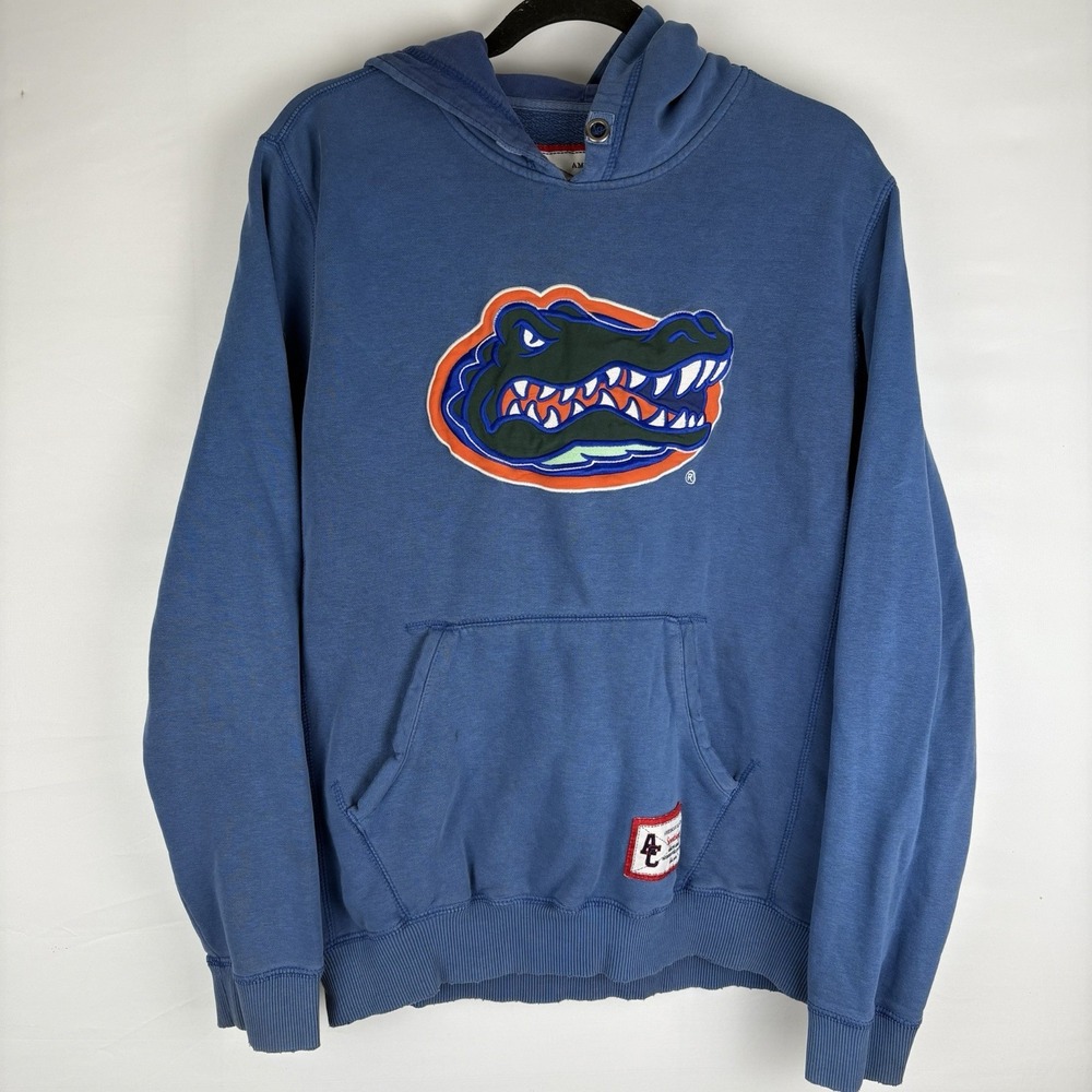 Florida Gators Hoodie Sweatshirt Blue American Classic Sportswear Size M